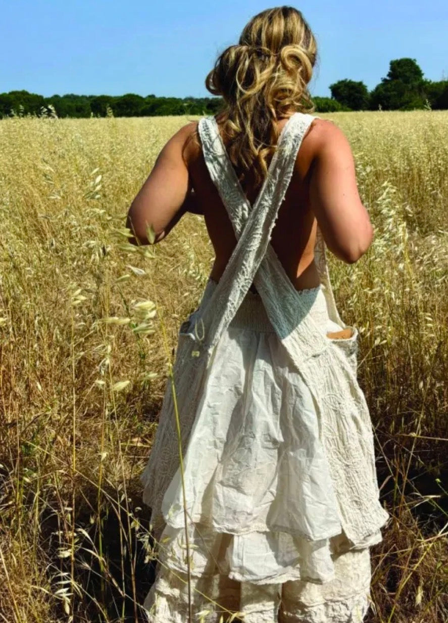  Les ours madou skirt ecru ss26 - Stay Wild Collective  