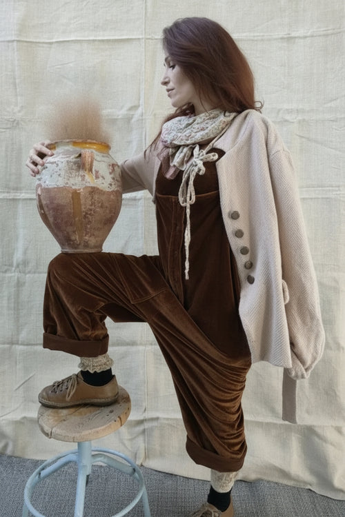  Les ours overalls ronce pink velvet SALE - Stay Wild Collective  