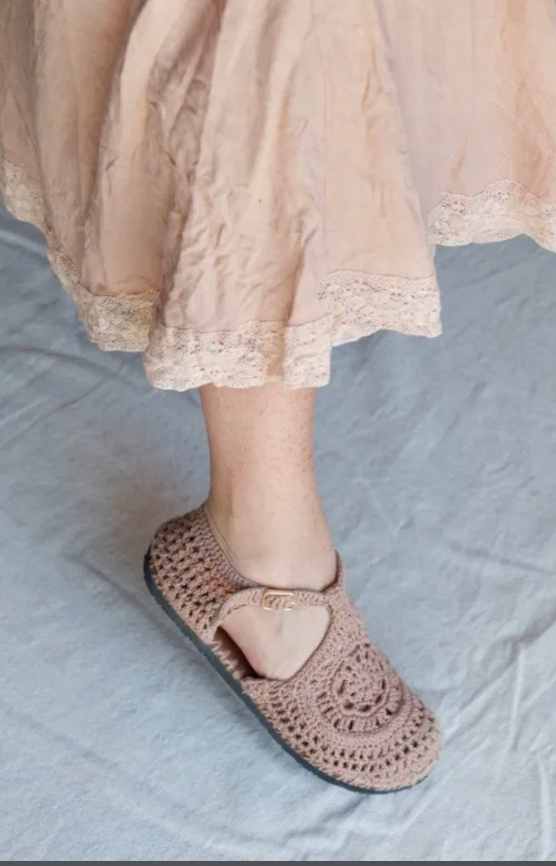  Les ours ss26 calanga dress in blush cotton and linen ss26 - Stay Wild Collective  