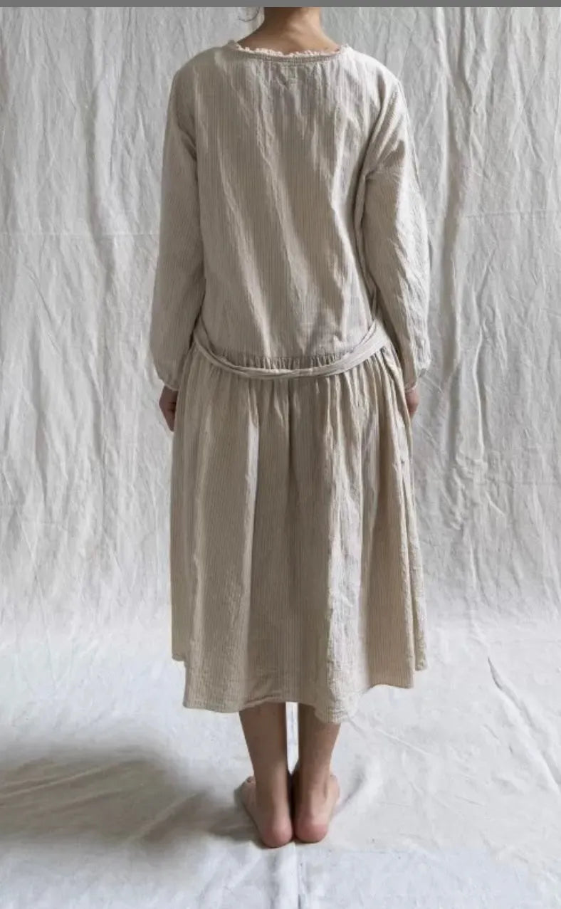 Les ours stripe linen dress - Stay Wild Collective  Dress