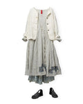 person wearing Pre order Lucy jacket oat Ewa I walla ss26 - Stay Wild Collective  
