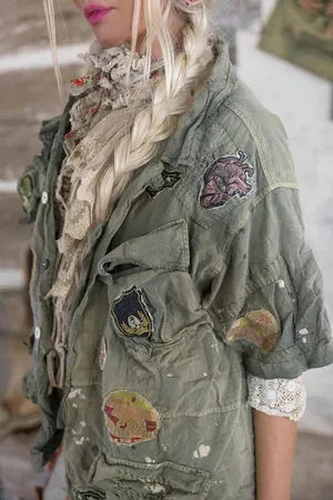 MAGNOLIA PEARL JHORN POCKET LAYERING JACKET 1051 PEACE - Stay Wild Collective  Coats & Jackets