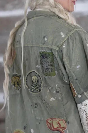 MAGNOLIA PEARL JHORN POCKET LAYERING JACKET 1051 PEACE - Stay Wild Collective  Coats & Jackets