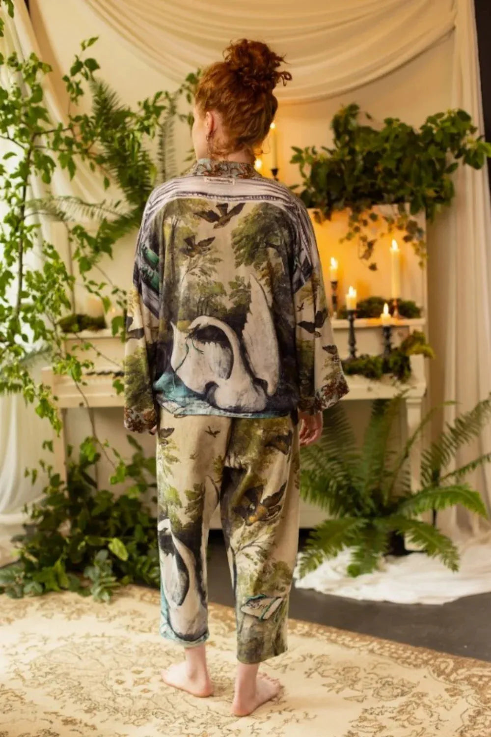 MARKET OF STARS THEATRE OF DREAMS CROPPED ARTISTS PANTS - Stay Wild Collective  