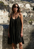 MEG BY DESIGN STEFANIA DRESS GAUZE LINEN - Stay Wild Collective  