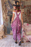 MAGNOLIA PEARL PATCHWORK LOVE OVERALLS - 096