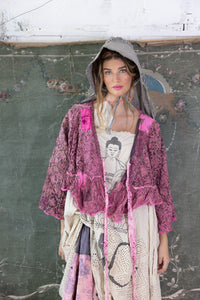 Quilted Lise Lotte Piano Shawl - Jacket 833 Pomegranate - Stay Wild Collective  