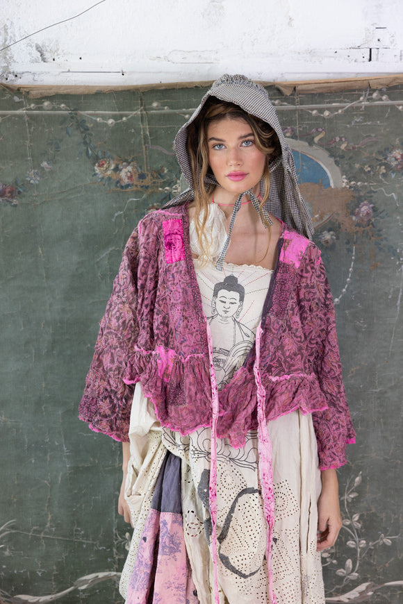 Quilted Lise Lotte Piano Shawl - Jacket 833 Pomegranate - Stay Wild Collective  