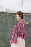 Quilted Lise Lotte Piano Shawl - Jacket 833 Pomegranate - Stay Wild Collective  