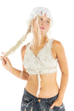 TANK 298-TRUE-OSEyelet Faustine Wrap Tank Magnolia Pearl - Stay Wild Collective  