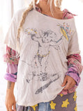 MAGNOLIA PEARL SKATE RENAISSANCE TEE - TOP 2146 moonlight - Stay Wild Collective  