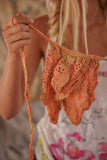 Magnolia Pearl Embroidered Fairen Jabot 196-OGPPY-OS - Stay Wild Collective  