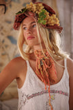 Magnolia Pearl Embroidered Fairen Jabot 196-OGPPY-OS - Stay Wild Collective  