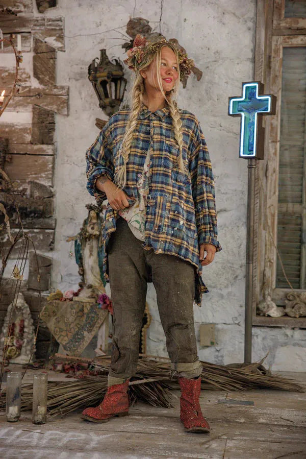 Magnolia Pearl Adison Workshirt TOP 1391-TCKER-OS - Stay Wild Collective  Shirts & Tops