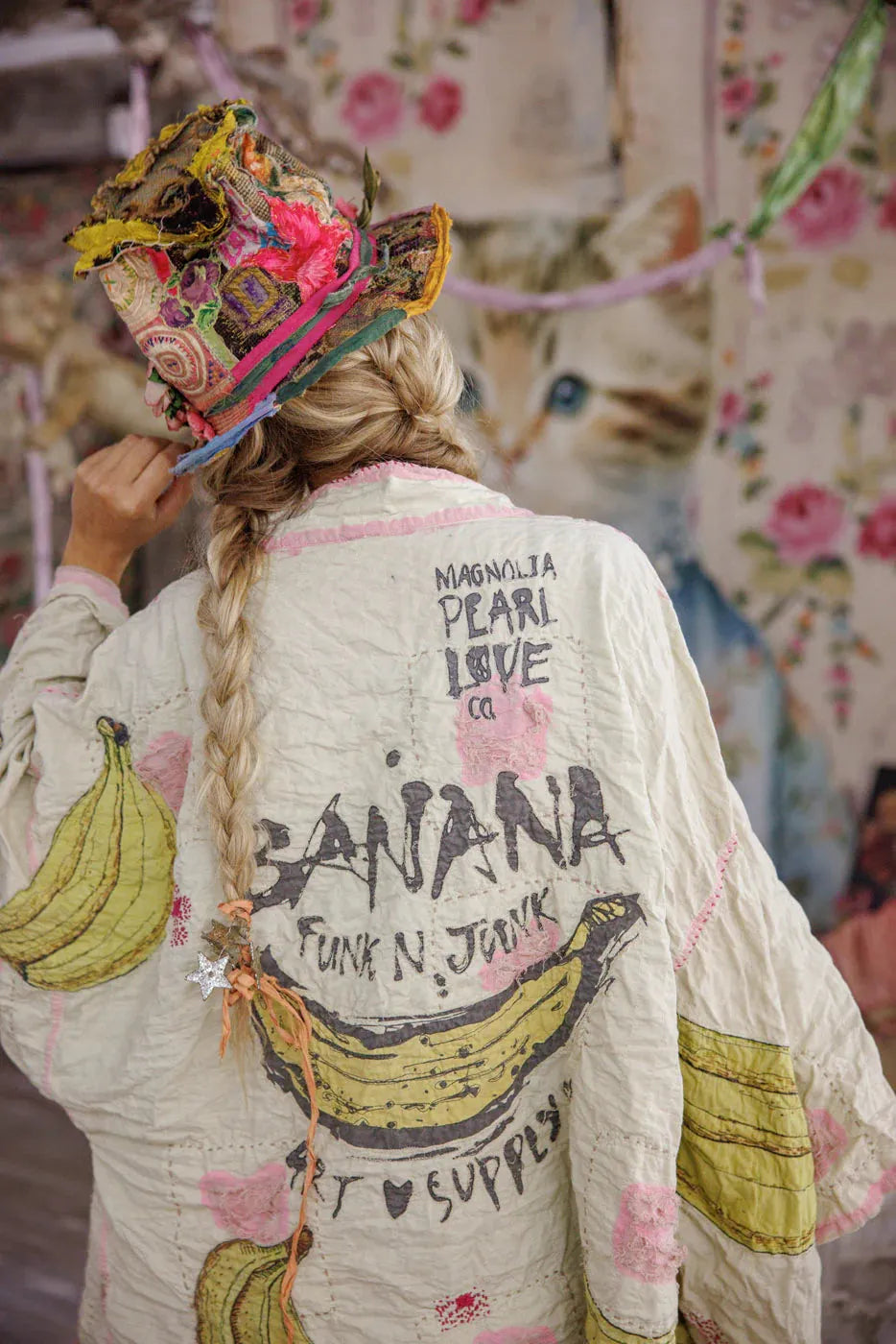 Magnolia Pearl Banana Funk N' Junk Kimono 1322 - Stay Wild Collective  Kimono