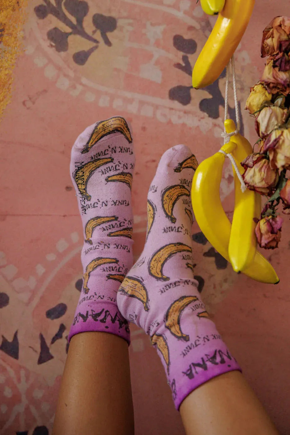 Magnolia Pearl Banana Funk N' Junk MP Socks 187-ALLDD-OS - Stay Wild Collective  Socks