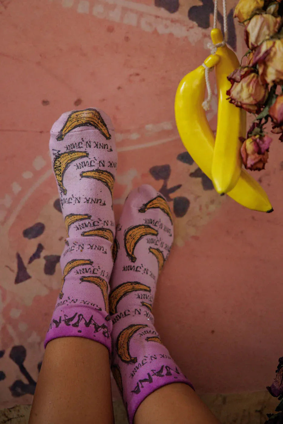 Magnolia Pearl Banana Funk N' Junk MP Socks 187-ALLDD-OS - Stay Wild Collective  Socks
