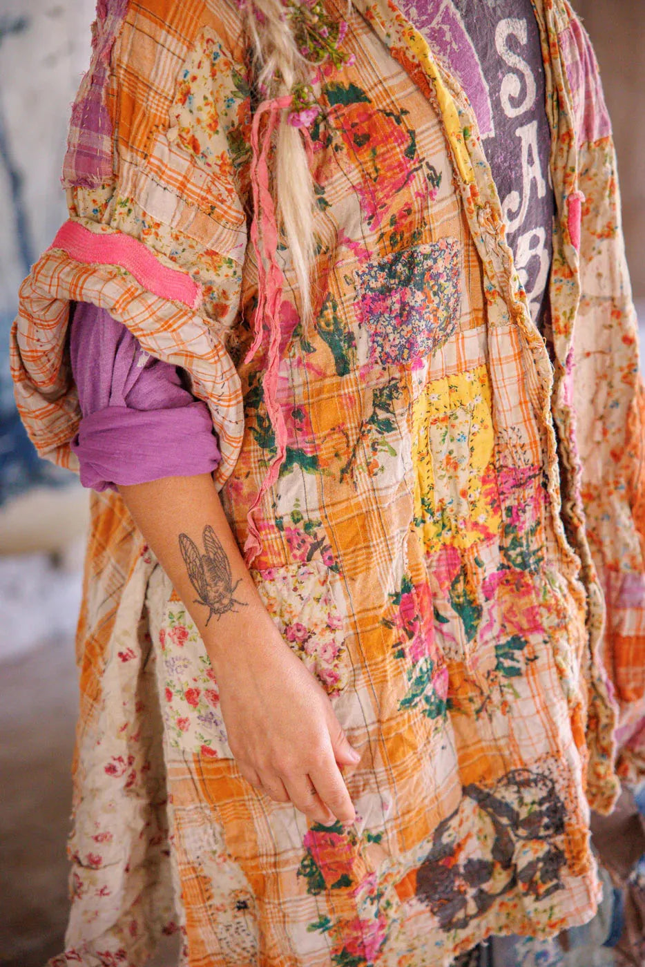 Magnolia Pearl Black Sabbath Trust Hippie Kimono JACKET 1211-MMPHS-OS - Stay Wild Collective  Kimono