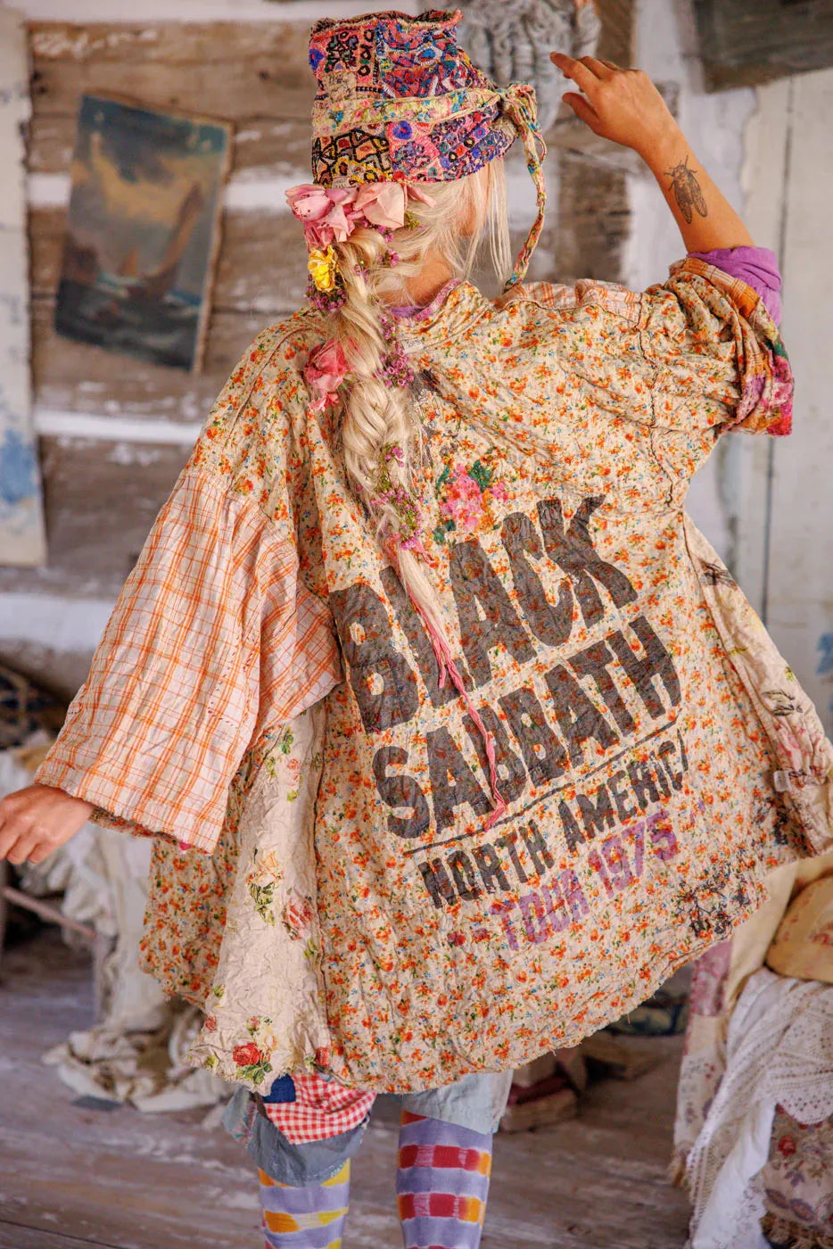 Magnolia Pearl Black Sabbath Trust Hippie Kimono JACKET 1211-MMPHS-OS - Stay Wild Collective  Kimono