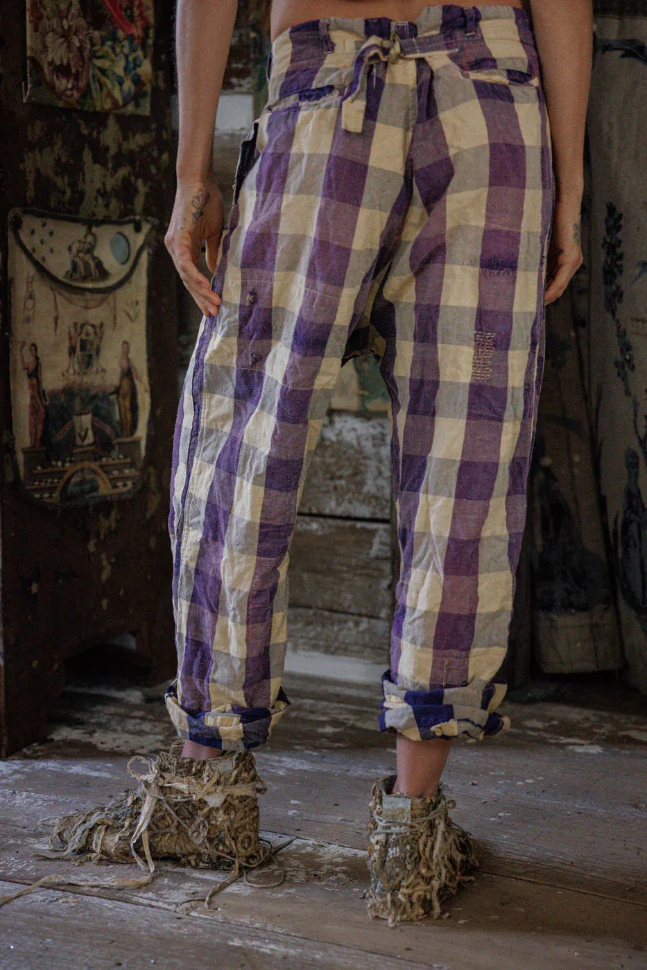 Magnolia Pearl Charmie Trousers PANTS 301-SLCHK-OS - Stay Wild Collective  pants