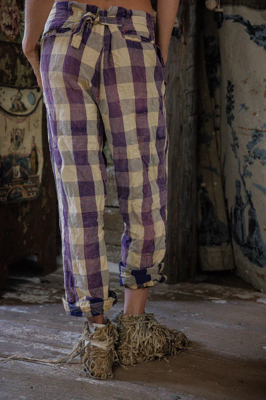 Magnolia Pearl Charmie Trousers PANTS 301-SLCHK-OS - Stay Wild Collective  pants