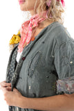JACKET 900-HBOQU-OS Leni Jacket with Paint - Stay Wild Collective  Coats & Jackets