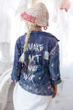Tancy coat with patches  908 work wear magnolia pearl - Stay Wild Collective  Coats & Jackets