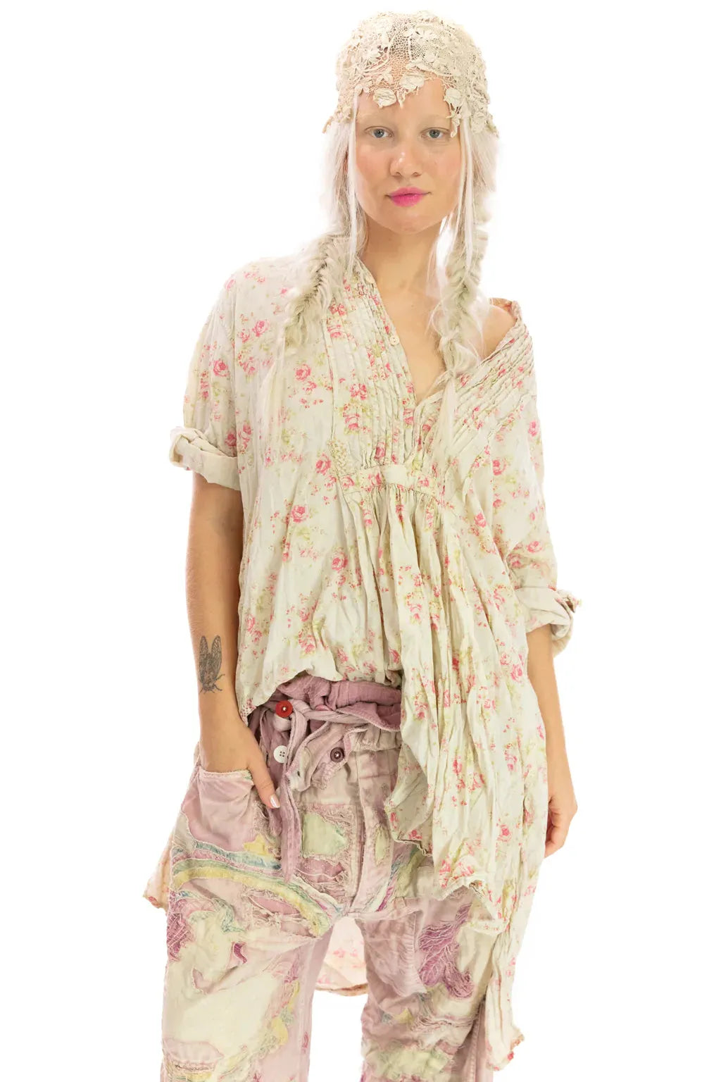Magnolia Pearl Cordelia night shirt TOP 1148-LAKER-OS - Stay Wild Collective  shirt