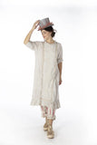 DRESS 674-RANI-OSEuropean Cotton and Cotton Silk Queen Nellie Dress with Embroidery, - Stay Wild Collective  Dress