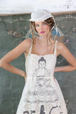 Magnolia Pearl Eyelet Tevy Peace Tank Dress 956-moon - Stay Wild Collective  Dress