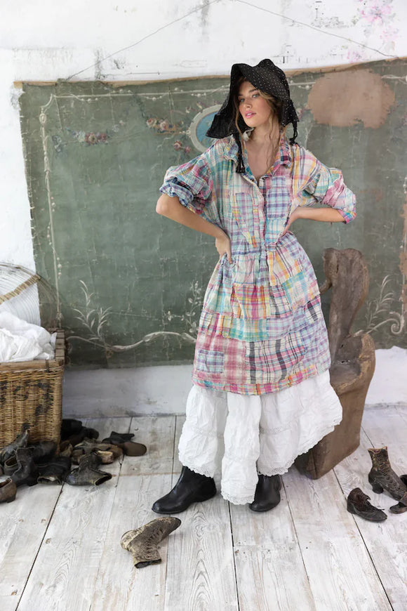 PATCHWORK TORA DRESS - DRESS 989 MAGNOLIA PEARL - Stay Wild Collective  Dress