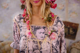 Magnolia Pearl Mural Frida Helenia Dress 1337-SELFP-OS - Stay Wild Collective  Dress
