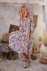 Magnolia Pearl Mural Frida Helenia Dress 1337-SELFP-OS - Stay Wild Collective  Dress