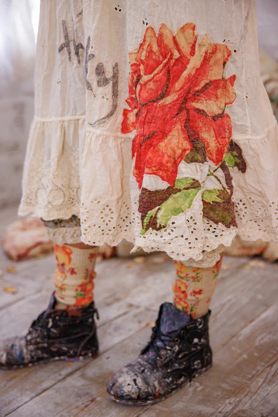 Magnolia Pearl Eyelet Avril Tank Dress 1218-MOON-OS - Stay Wild Collective  Dress