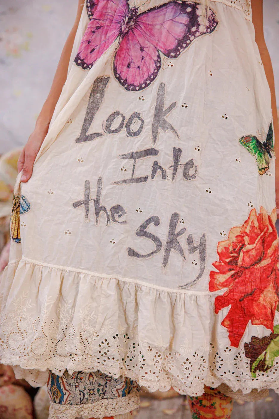 Magnolia Pearl Eyelet Avril Tank Dress 1218-MOON-OS - Stay Wild Collective  Dress