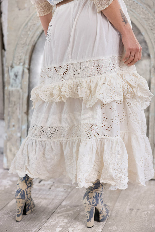   Magnolia Pearl Eyelet Pissarro Skirt 197 True - Stay Wild Collective  