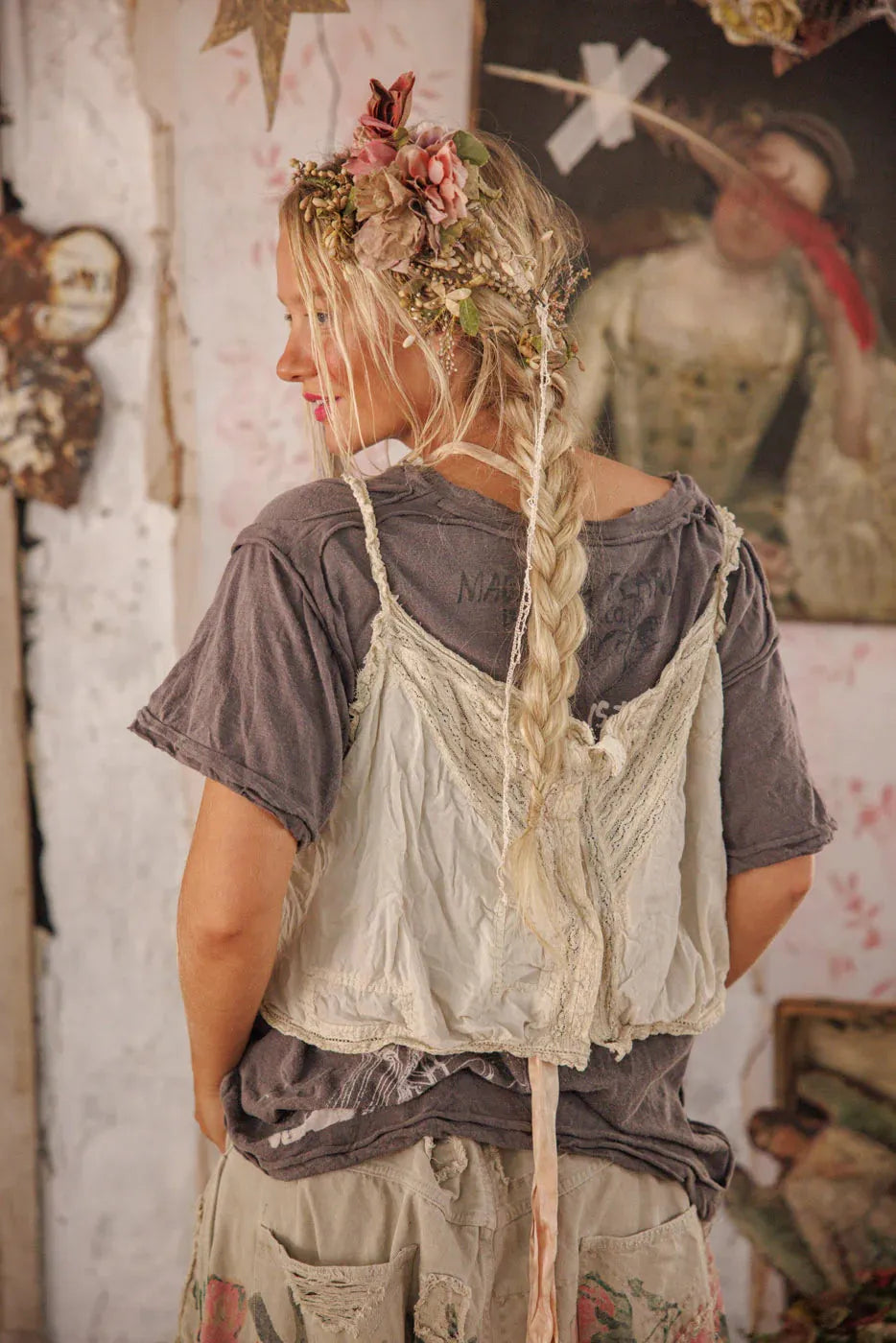 Magnolia Pearl Flosi Cami Tank 405 Moon - Stay Wild Collective  Dresses