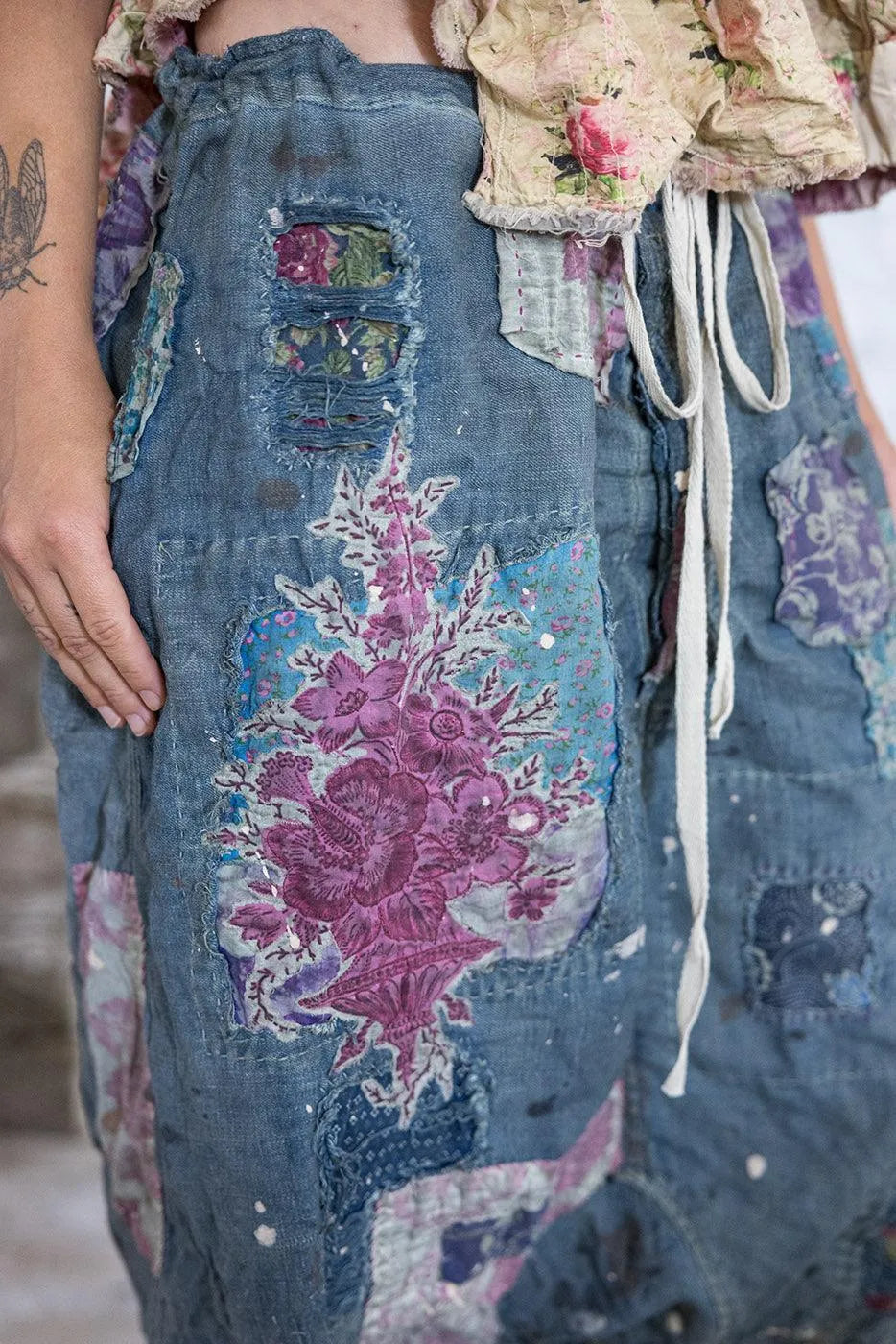 Magnolia Pearl Frankie Denims PANTS 647-WSHID-OS - Stay Wild Collective  Miner pants