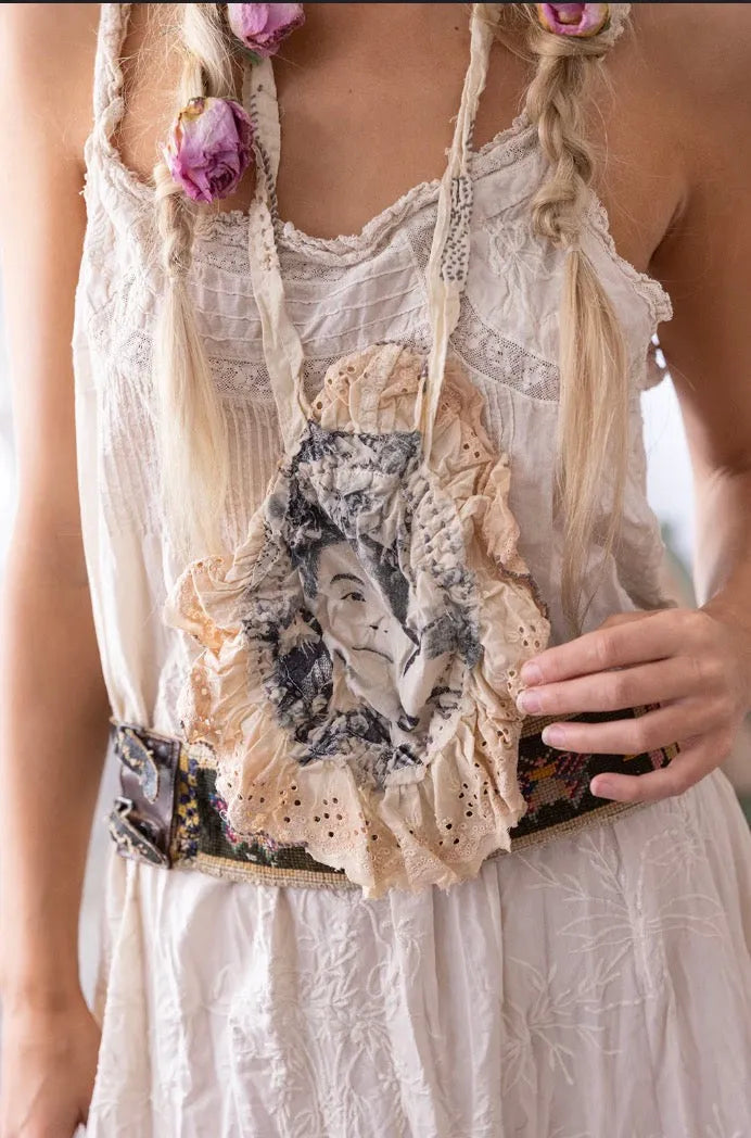 Magnolia Pearl Frida Tehuana Jabot - 155 Swan