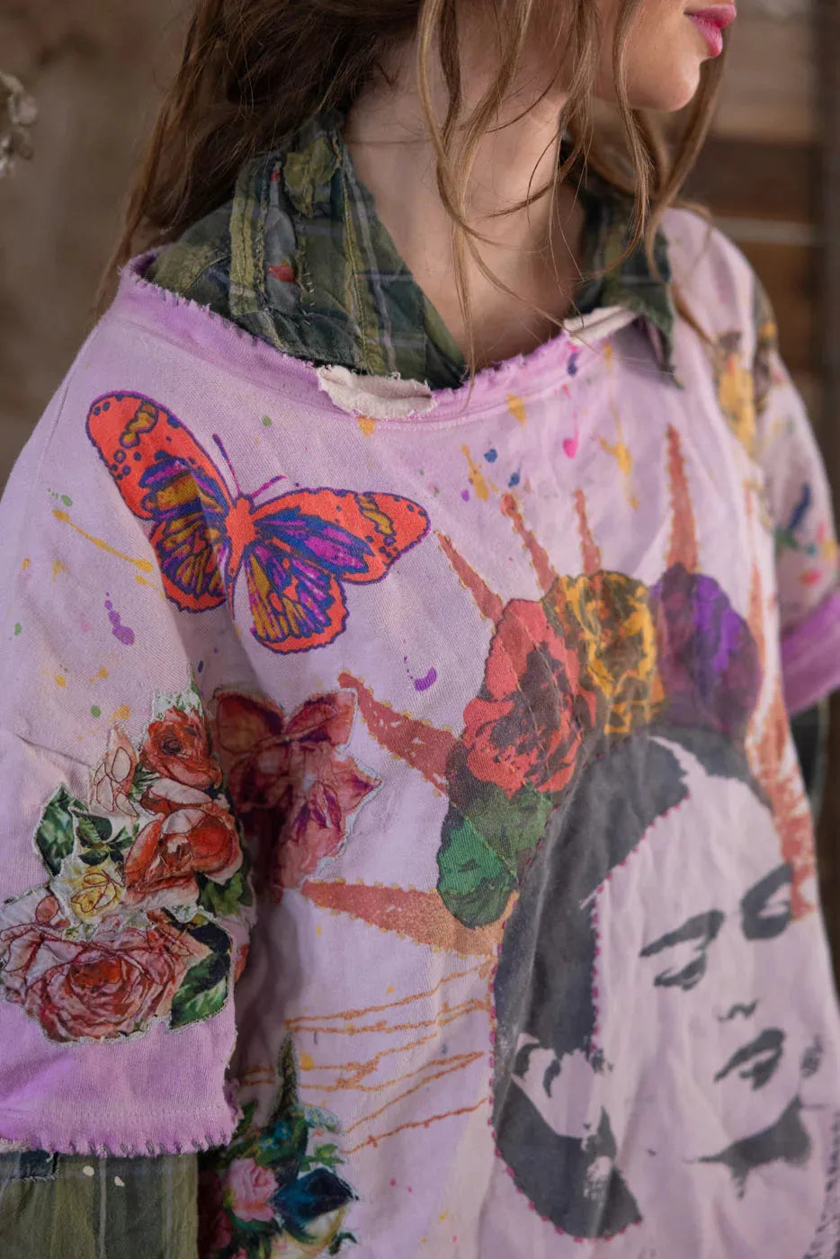 Magnolia Pearl Frida del Sol Vetiver Sweatshirt TOP 2595-ALLDD-OS - Stay Wild Collective  Sweaters & Jumpers