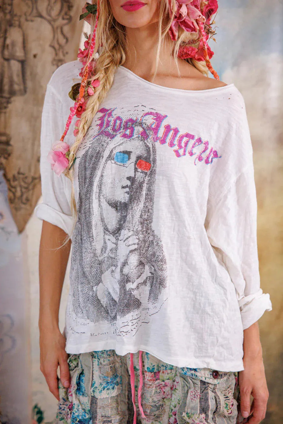 Magnolia Pearl Glitter Saint Viggo Tee