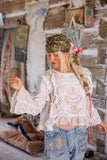 Magnolia Pearl Hermione Eyelet Blouse TOP 2194-MOON-OS - Stay Wild Collective  Shirts & Tops
