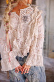 Magnolia Pearl Hermione Eyelet Blouse TOP 2194-MOON-OS - Stay Wild Collective  Shirts & Tops