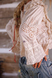 Magnolia Pearl Hermione Eyelet Blouse TOP 2194-MOON-OS - Stay Wild Collective  Shirts & Tops