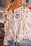 Magnolia Pearl Hermione Eyelet Blouse TOP 2194-MOON-OS - Stay Wild Collective  Shirts & Tops
