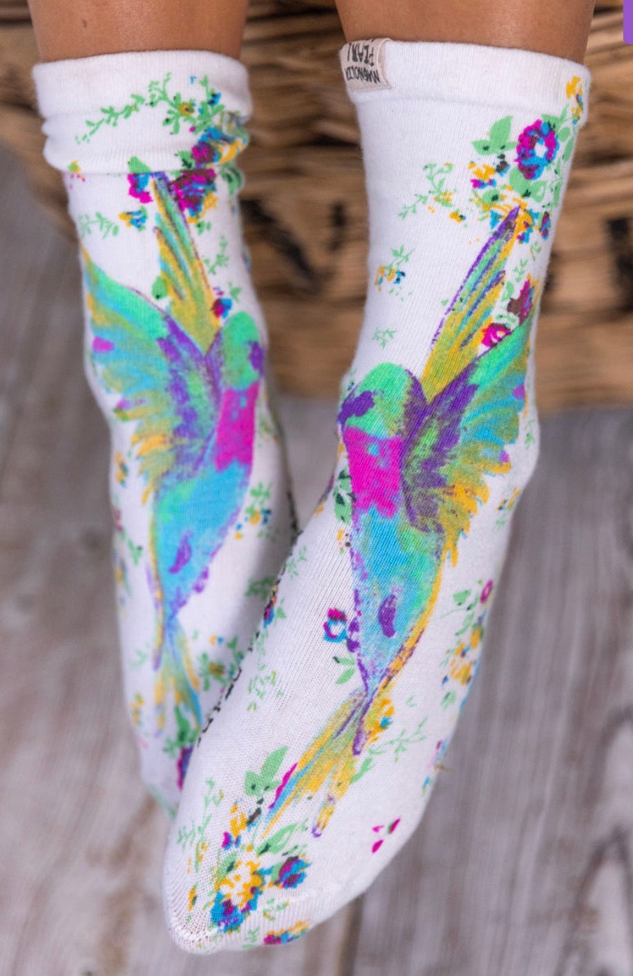   Magnolia Pearl Hummingbird MP Socks 107 Umbra Rose - Stay Wild Collective  
