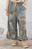 MAGNOLIA PEARL LINEN DANI BLUES PANTS 652 WASHED INDIGO - Stay Wild Collective  Jeans