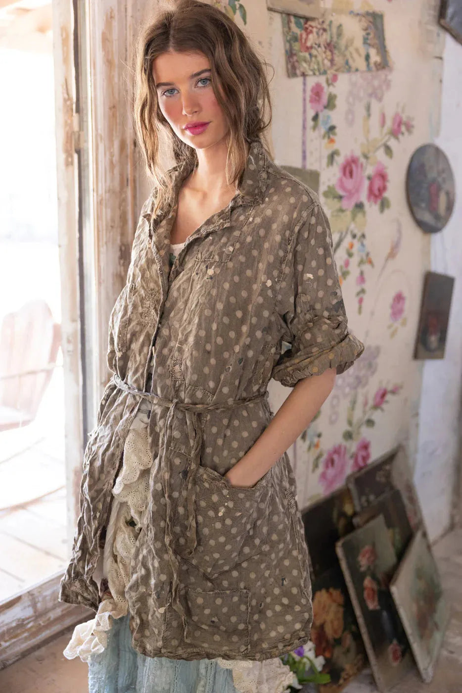 Magnolia Pearl Marguerite Dress 1381-EMBGL-OS - Stay Wild Collective  dress