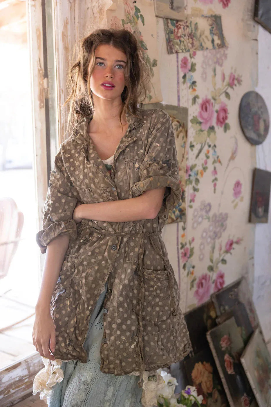 Magnolia Pearl Marguerite Dress 1381-EMBGL-OS - Stay Wild Collective  dress