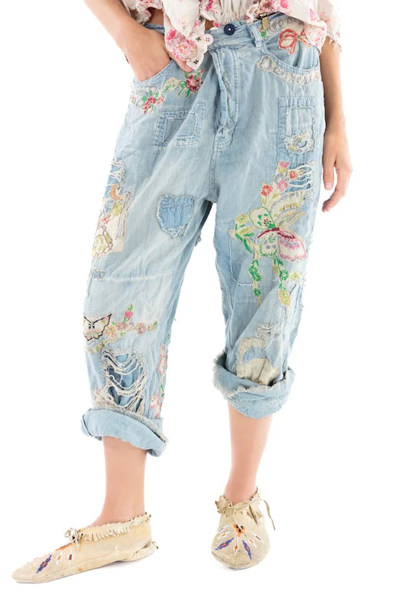 Magnolia Pearl Lil' Friends Miners Denim Pants 423